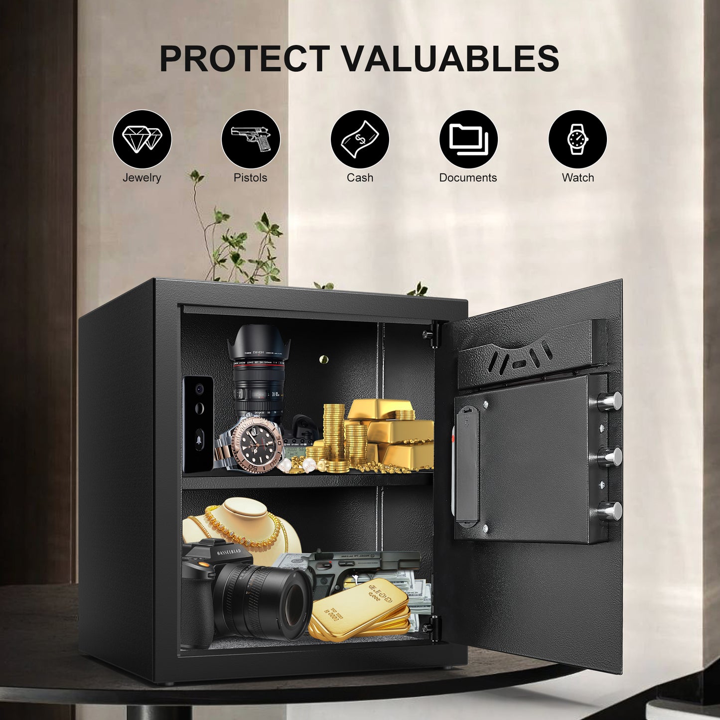 M-40/ Marcree Safe, 1.6 Cub Security Home Safe