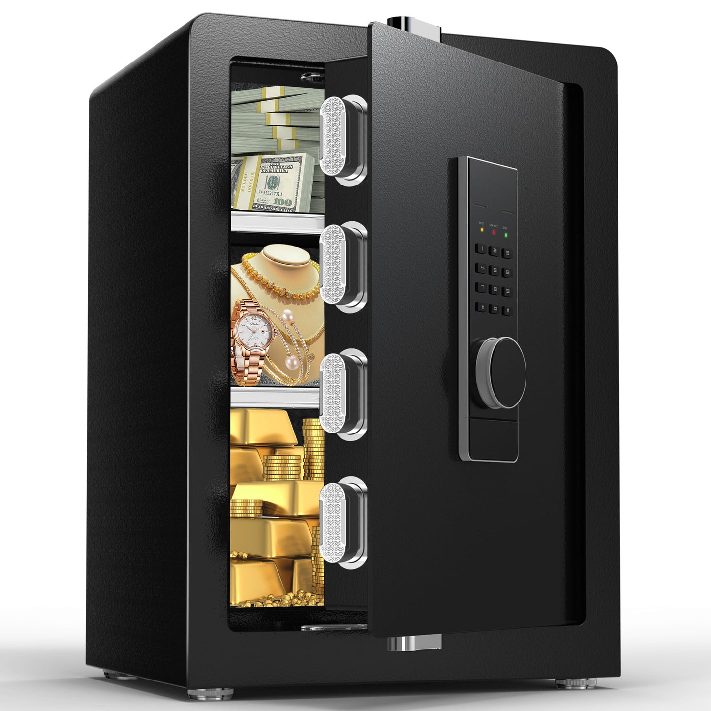 k2-60/ Marcree Safe, 2.6 Cub Home Safe with Hidden Compartment