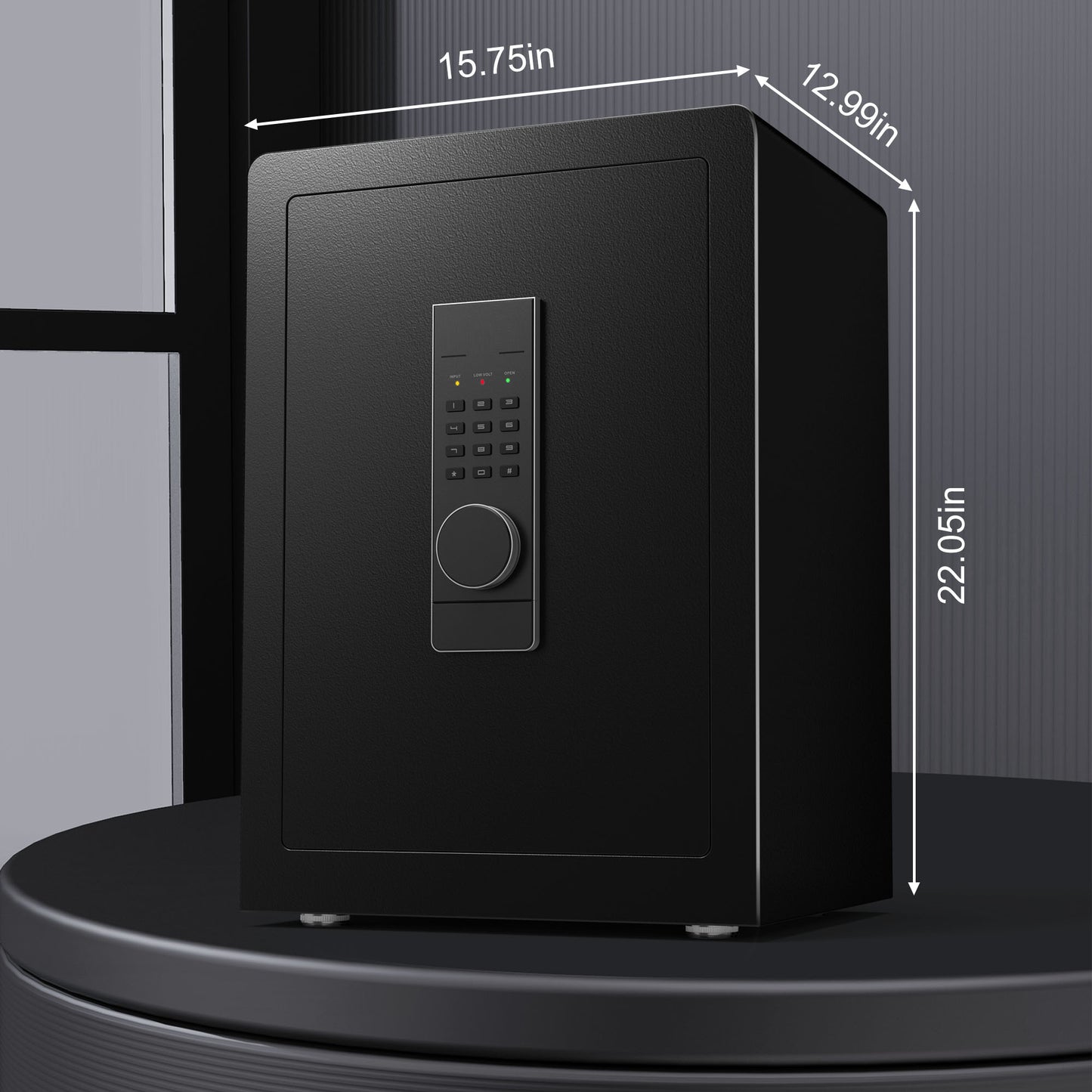 k2-60/ Marcree Safe, 2.6 Cub Home Safe with Hidden Compartment