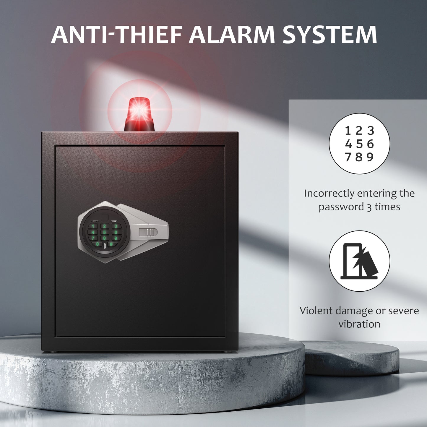 M-40/ Marcree Safe, 1.6 Cub Security Home Safe